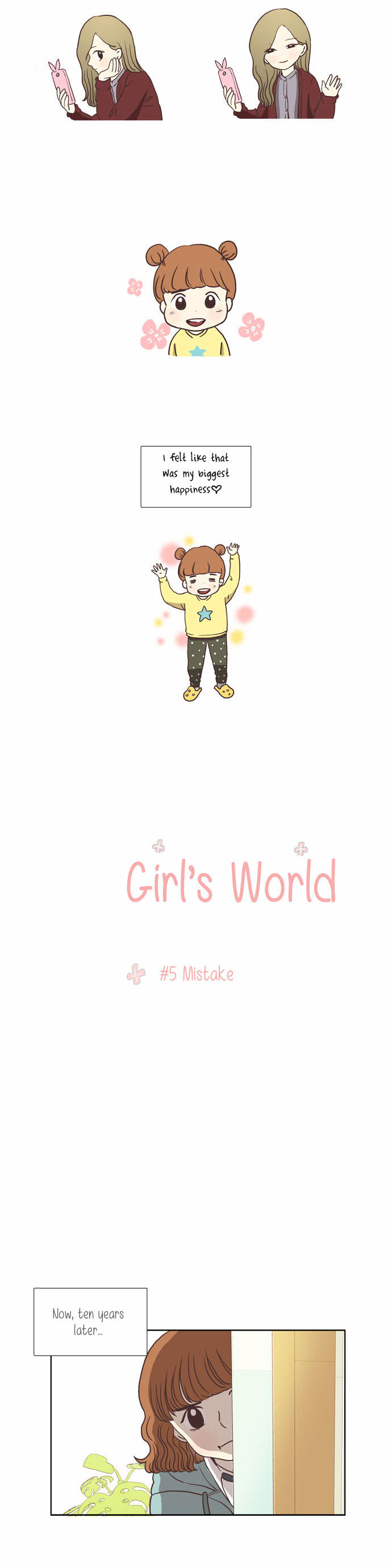 Girl's World Chapter 5 page 2 - Chapter 5 : Mistakes