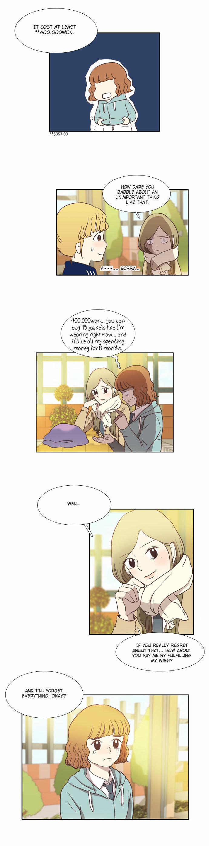 Girl's World Chapter 5 page 28 - Chapter 5 : Mistakes