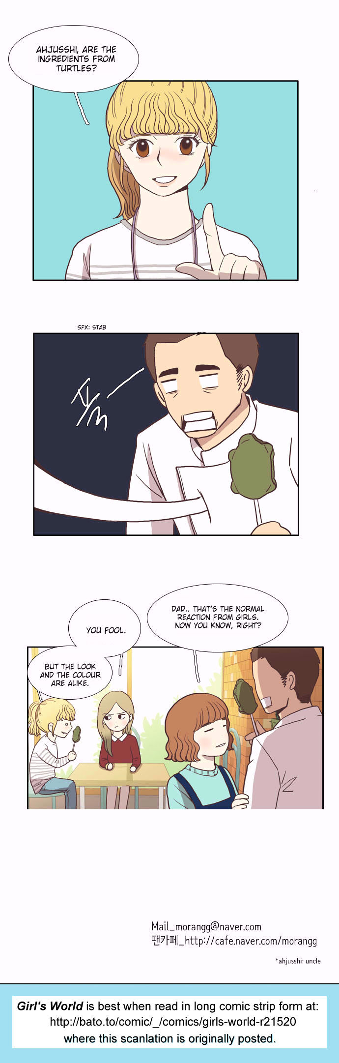 Girl's World Chapter 6 page 27 - Chapter 6 : Turtle Candy for White Day (1)