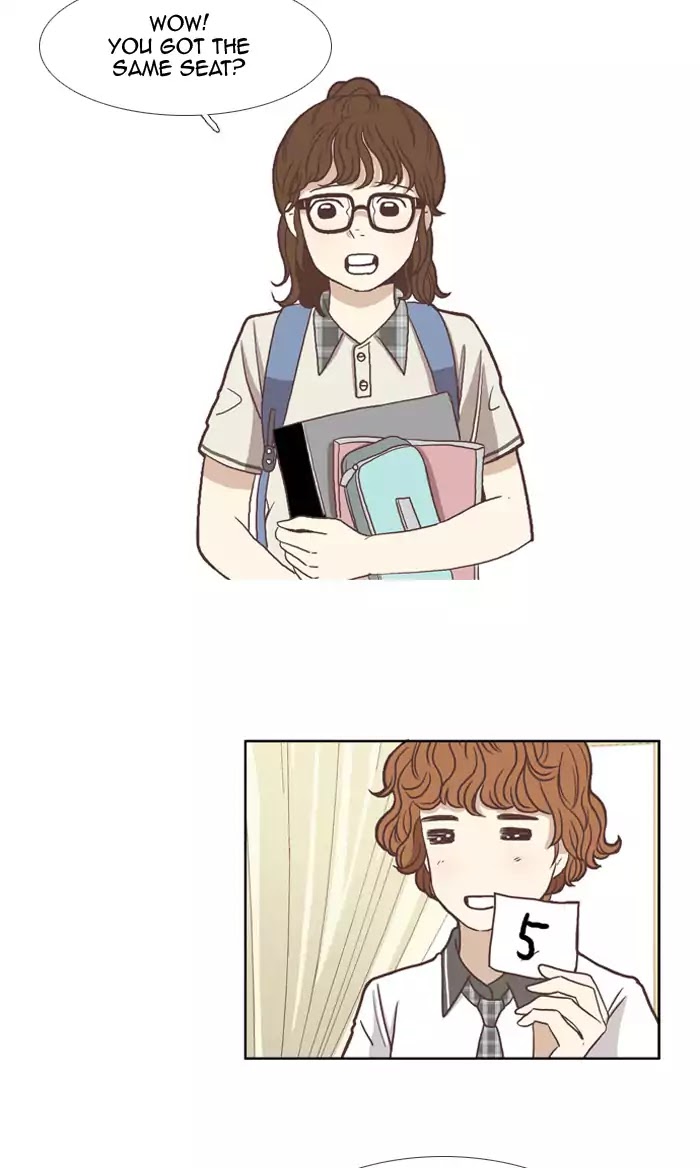 Girl's World Chapter 61 page 10 - Chapter 61: Changing Deskmates