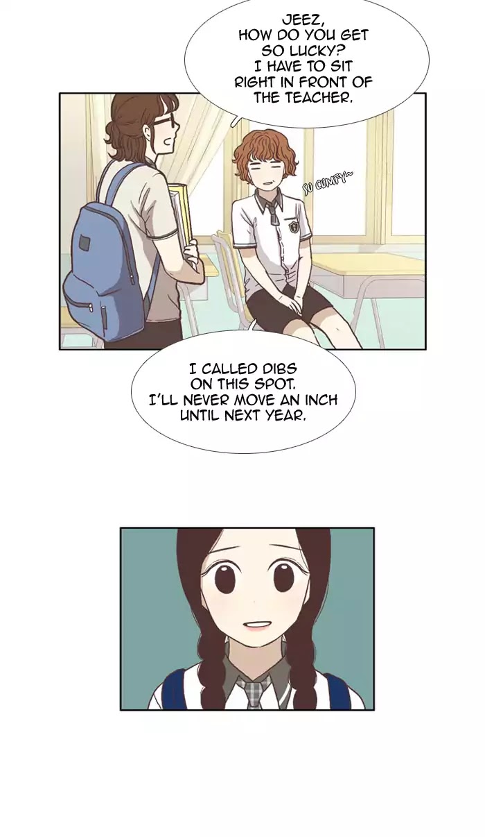 Girl's World Chapter 61 page 11 - Chapter 61: Changing Deskmates