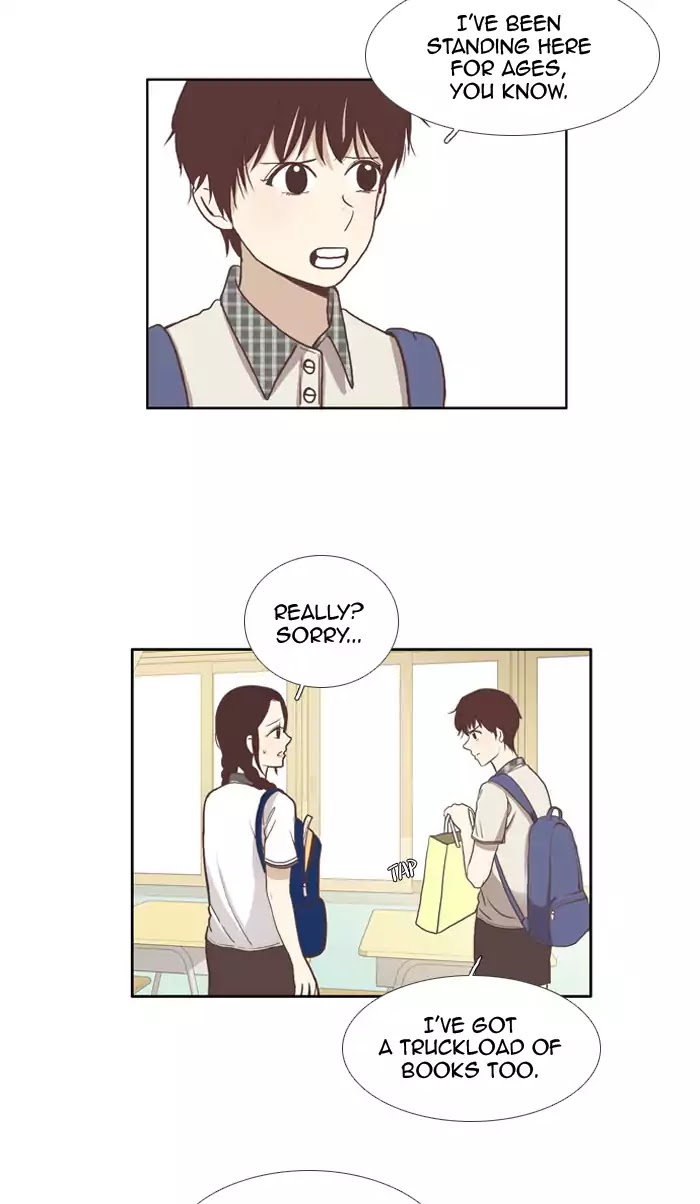 Girl's World Chapter 61 page 14 - Chapter 61: Changing Deskmates