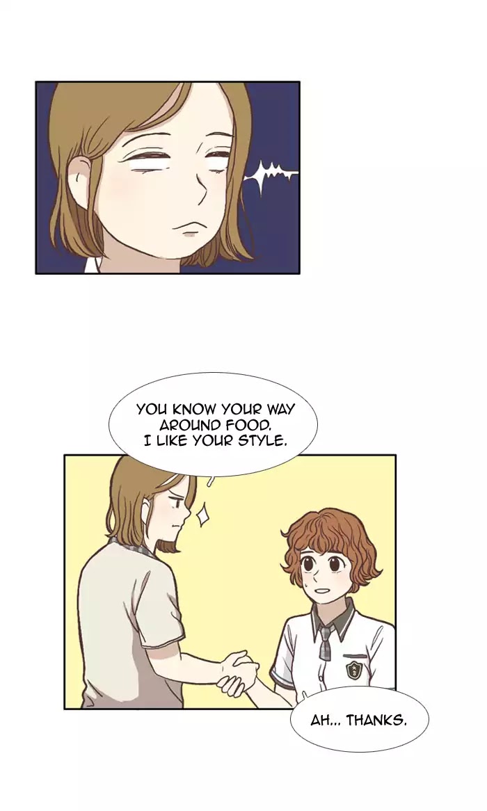 Girl's World Chapter 61 page 20 - Chapter 61: Changing Deskmates