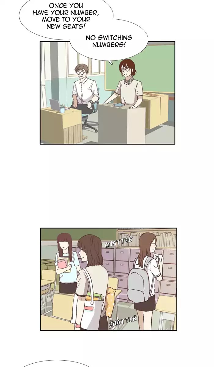 Girl's World Chapter 61 page 9 - Chapter 61: Changing Deskmates