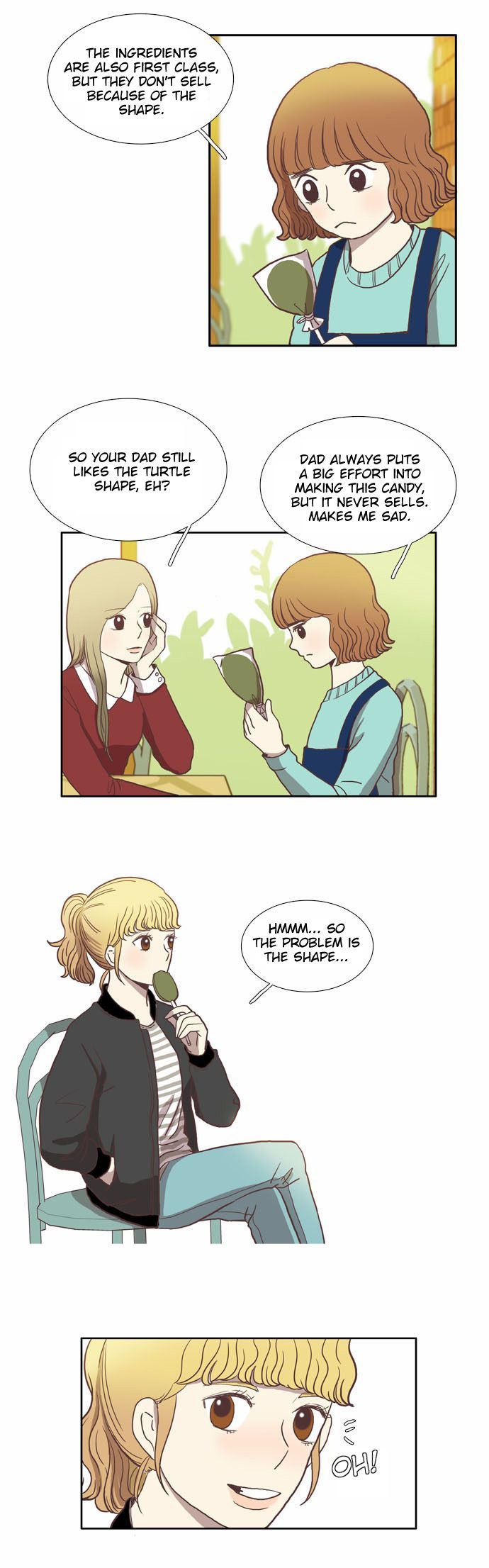 Girl's World Chapter 7 page 2 - Chapter 7 : Turtle Candy for White Day (002)