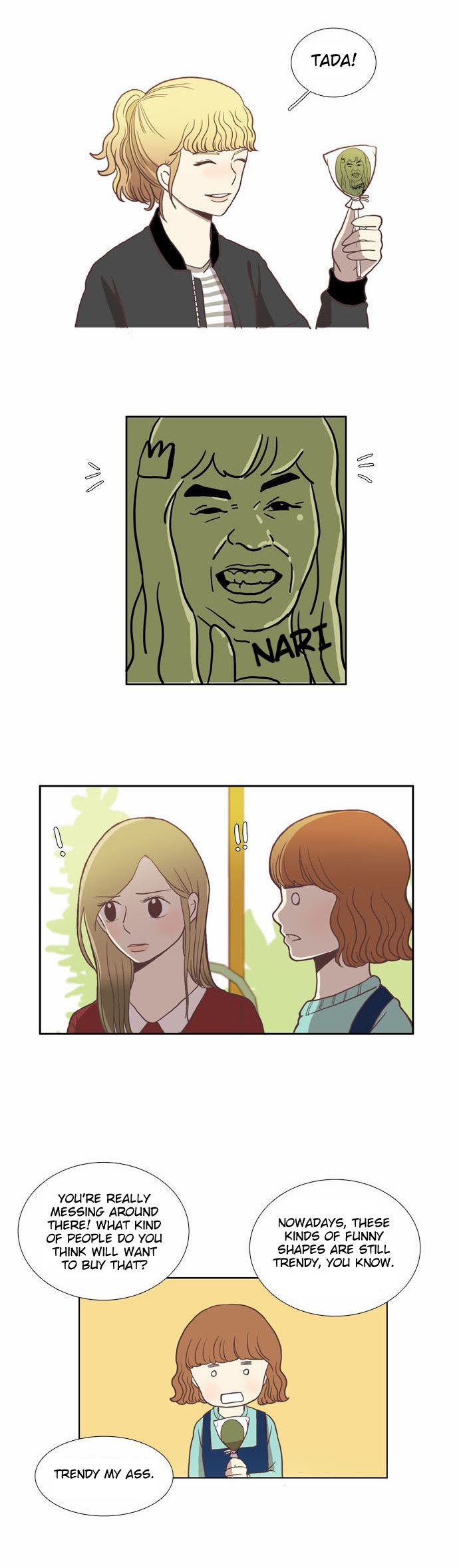 Girl's World Chapter 7 page 4 - Chapter 7 : Turtle Candy for White Day (002)