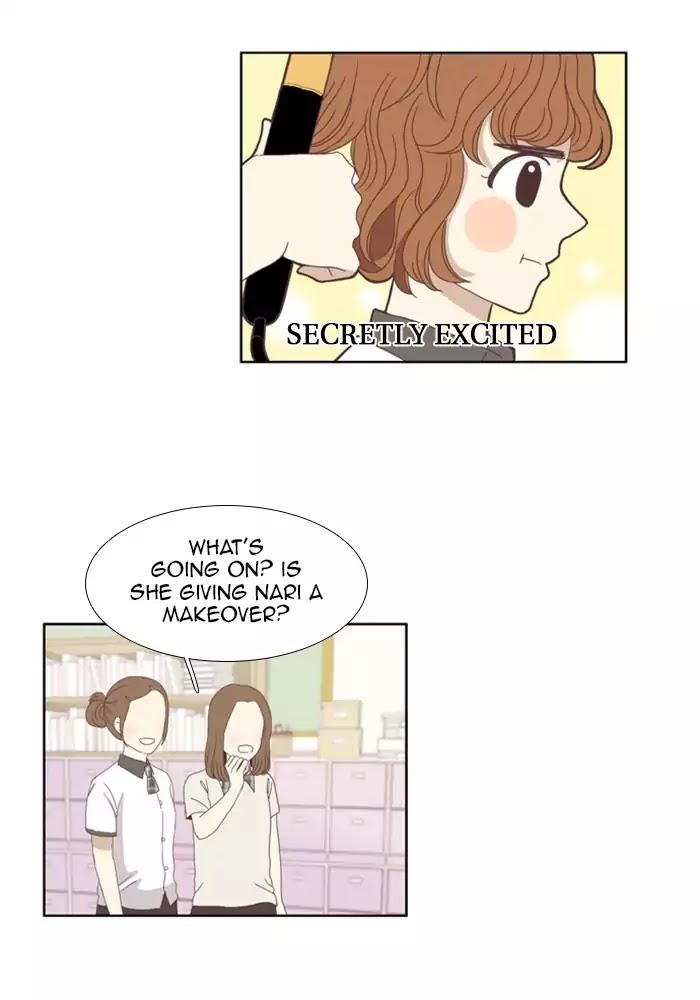 Girl's World Chapter 85 page 28 - Chapter 85: The Cafeteria Guy