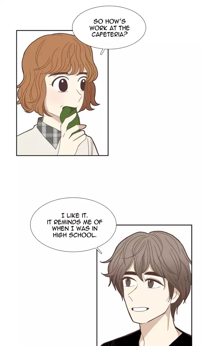 Girl's World Chapter 87 page 13 - Chapter 87: The Cafeteria Guy (Part 3)