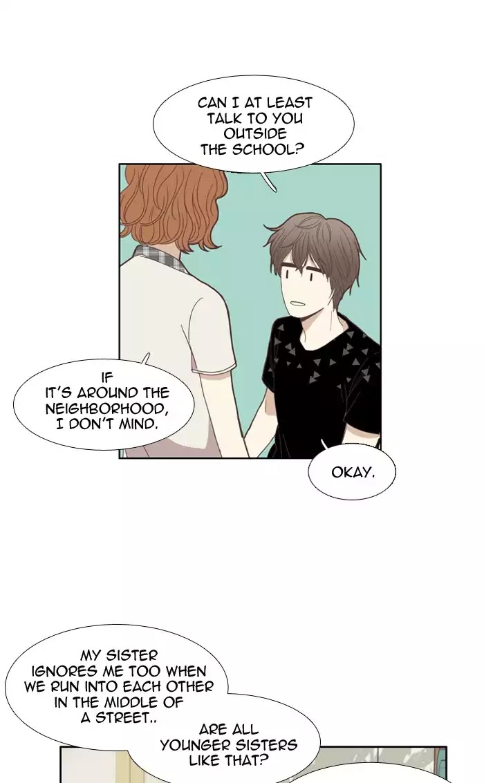 Girl's World Chapter 87 page 18 - Chapter 87: The Cafeteria Guy (Part 3)