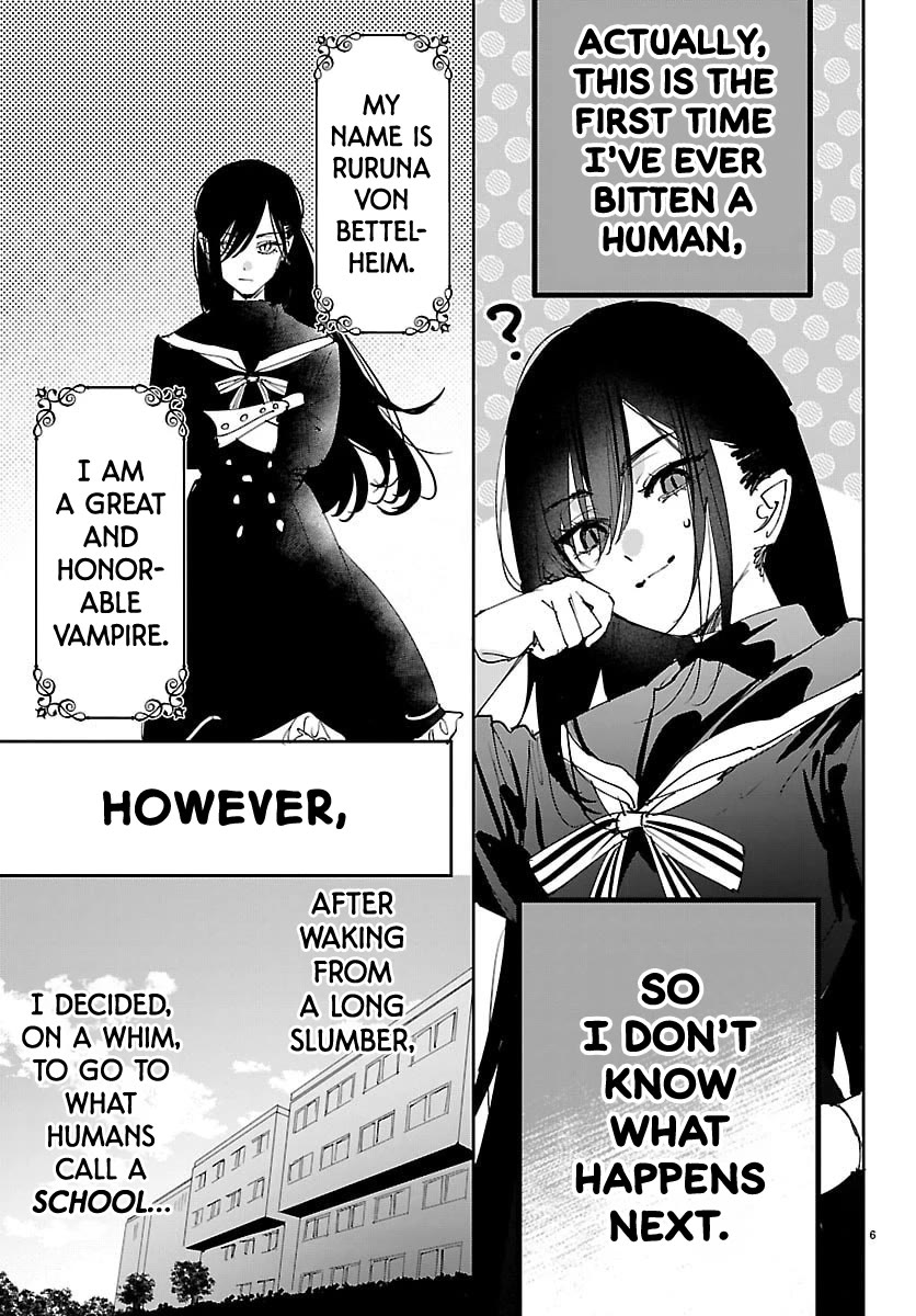 Girls × Vampire (Serialization) Chapter 1 page 5 - Chapter 1: Ruruna-sama Rules