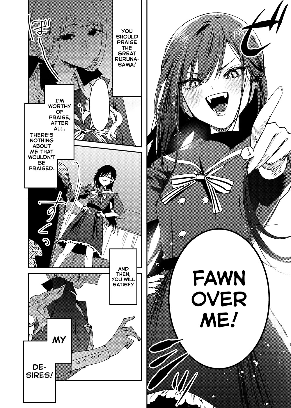 Girls x Vampire Chapter 1 page 5 - Chapter 1: Ruruna-sama Rules