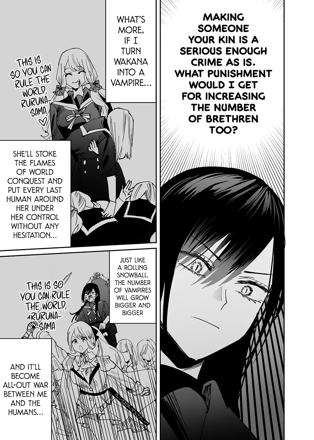 Girls x Vampire Chapter 10 page 7 - Chapter 10: Ruruna-sama Claims Territory