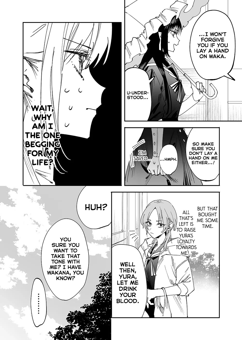 Girls x Vampire Chapter 11 page 6 - Chapter 11: Ruruna-sama Lays Her Hand on the New Girl