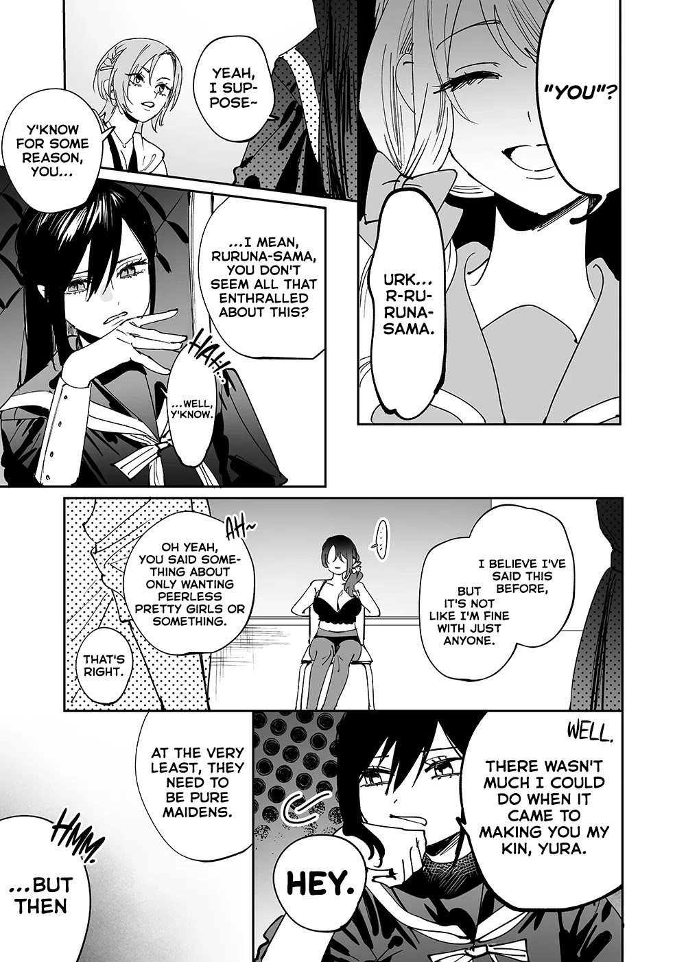 Girls x Vampire Chapter 15 page 3 - Chapter 15: Ruruna-sama Lays Her Hand on a Teacher