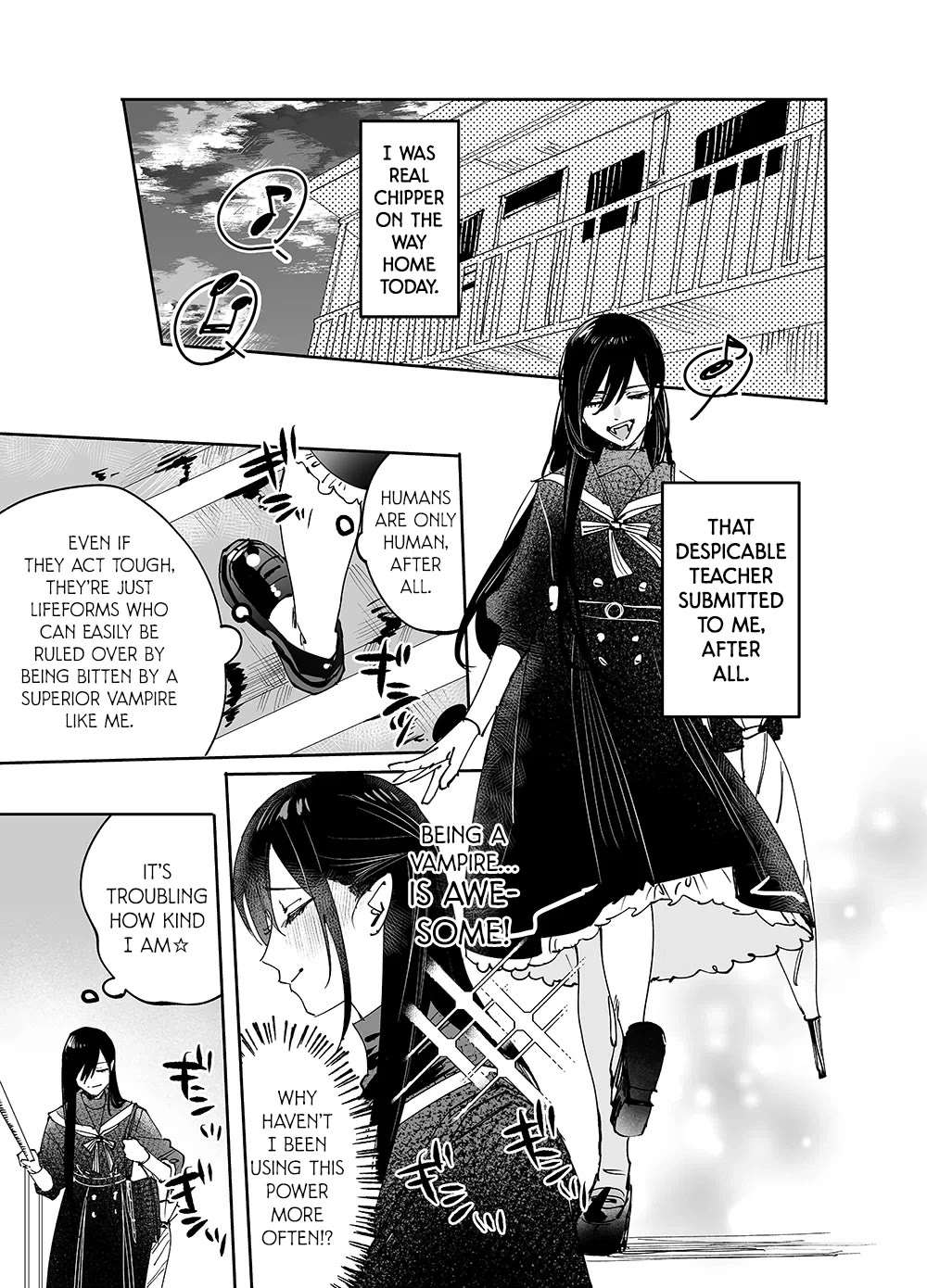 Girls x Vampire Chapter 17 page 1 - Chapter 17: Ruruna-sama Can't Take It Anymore... I'm Outta Here...