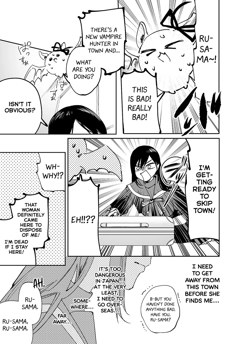 Girls x Vampire Chapter 17 page 11 - Chapter 17: Ruruna-sama Can't Take It Anymore... I'm Outta Here...