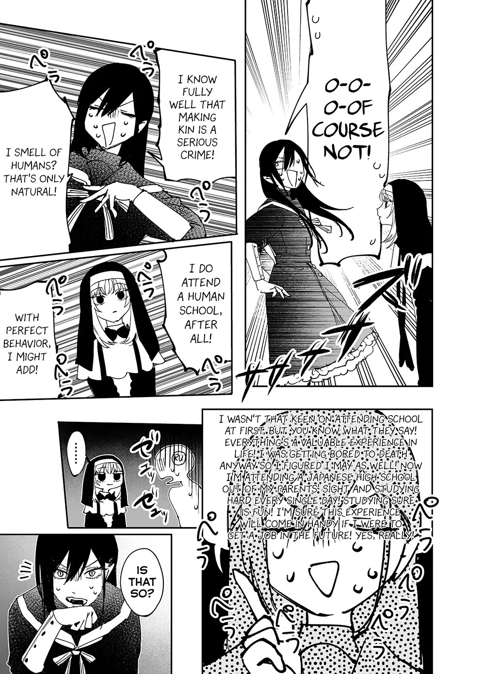 Girls x Vampire Chapter 17 page 9 - Chapter 17: Ruruna-sama Can't Take It Anymore... I'm Outta Here...