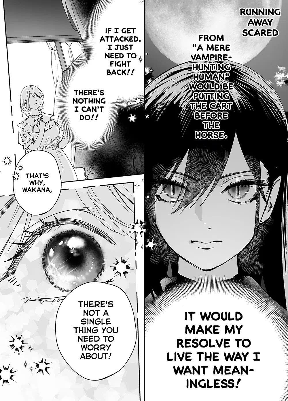 Girls x Vampire Chapter 18.2 page 3 - Chapter 18.2: Ruruna-sama Doesn't Wanna Be Looked Down On By a Mere Human - Part 2