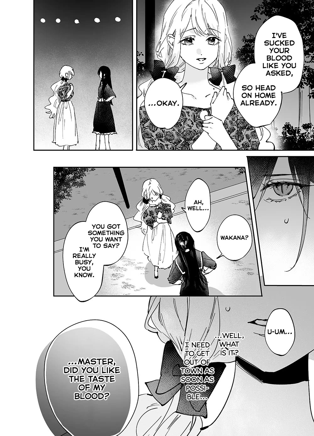 Girls x Vampire Chapter 18 page 4 - Chapter 18: Ruruna-sama Doesn't Wanna Be Looked Down On By a Mere Human