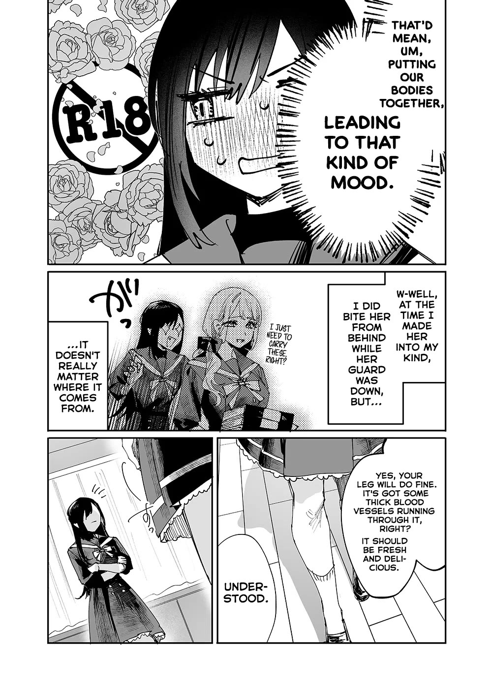 Girls x Vampire Chapter 2 page 5 - Chapter 2: Ruruna-sama Sucks