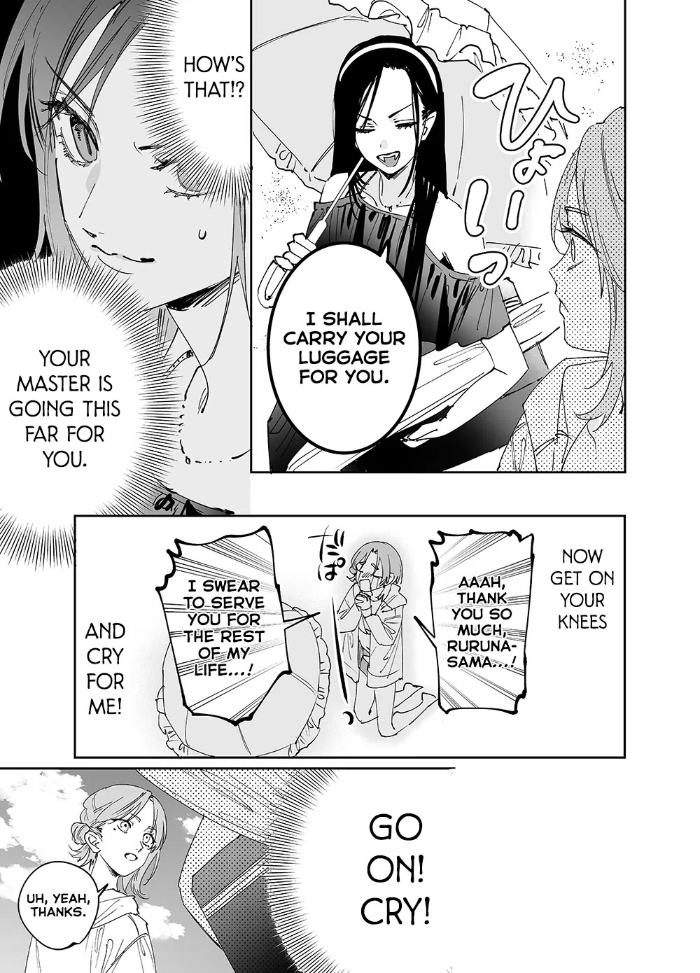 Girls x Vampire Chapter 20 page 9 - Chapter 20: Ruruna-sama Will Definitely Make Yura Fall (Enthusiastically)