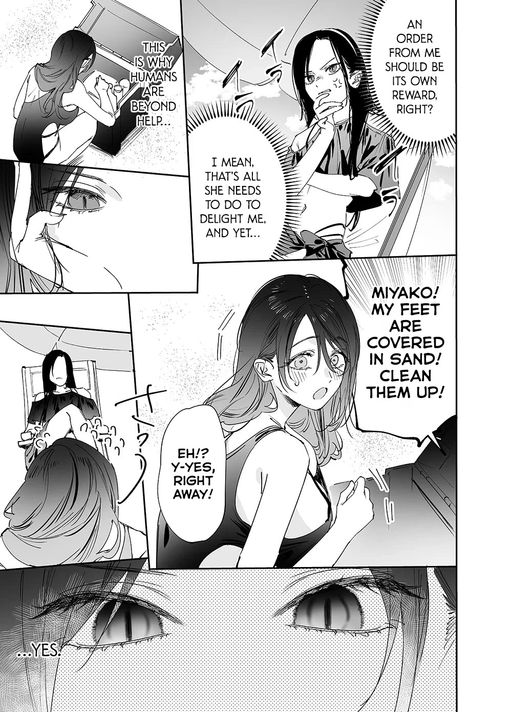 Girls x Vampire Chapter 21 page 3 - Chapter 21: Ruruna-sama Wants the Human to Submit!