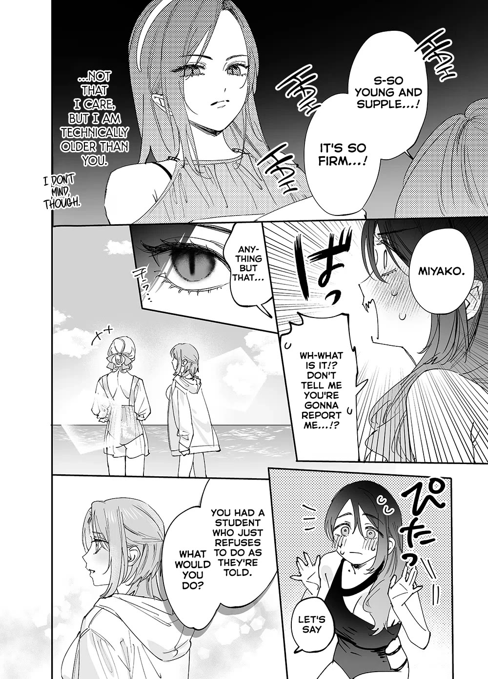 Girls x Vampire Chapter 21 page 8 - Chapter 21: Ruruna-sama Wants the Human to Submit!