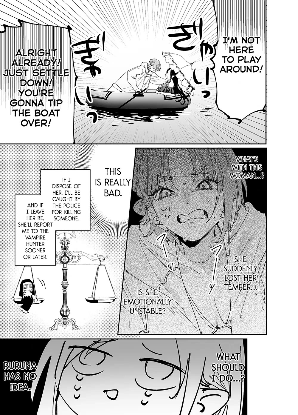 Girls x Vampire Chapter 22 page 7 - Chapter 22: Ruruna-sama is Gonna Get Killed By Yura
