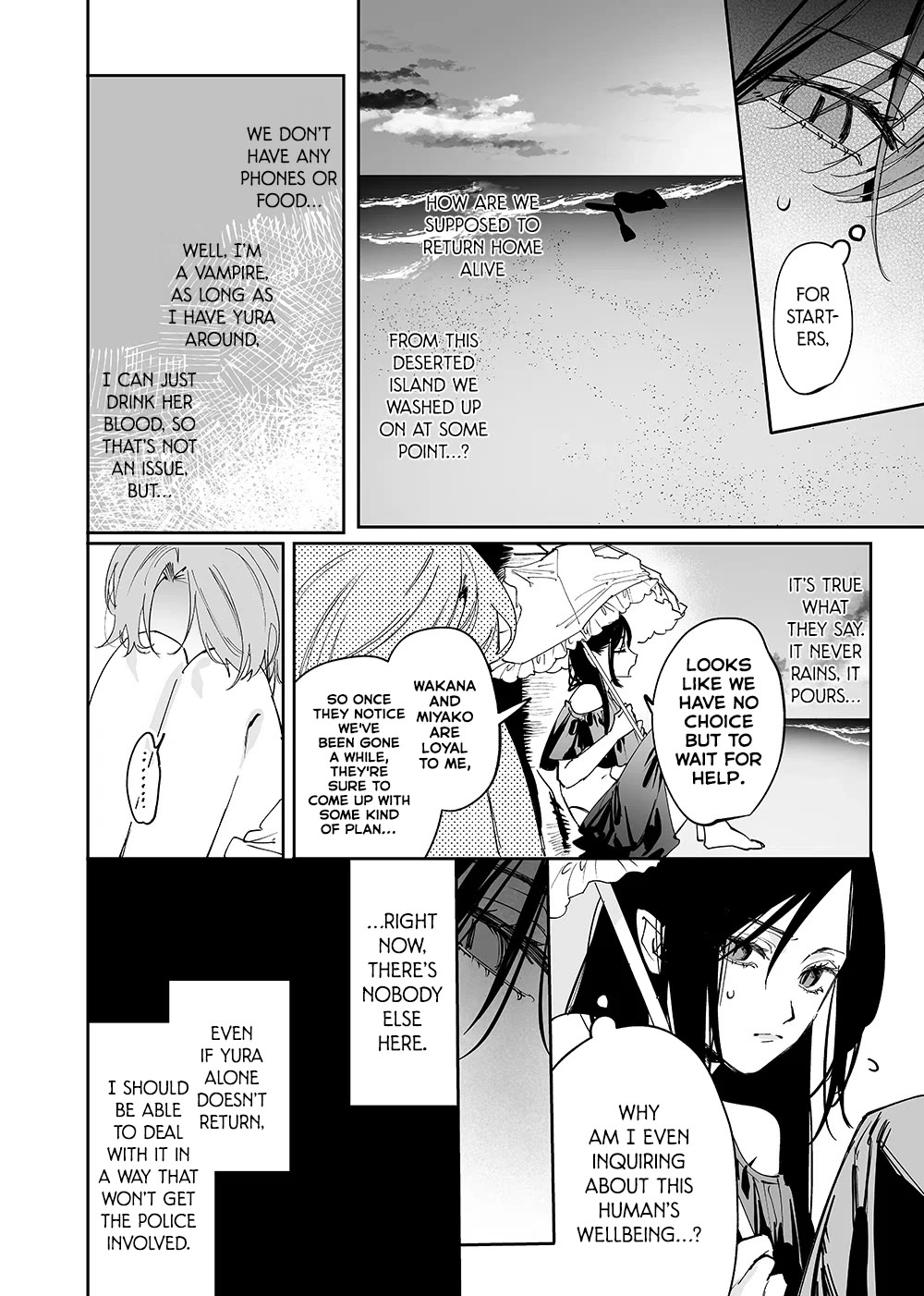 Girls x Vampire Chapter 23 page 2 - Chapter 23: Ruruna-sama is Stranded