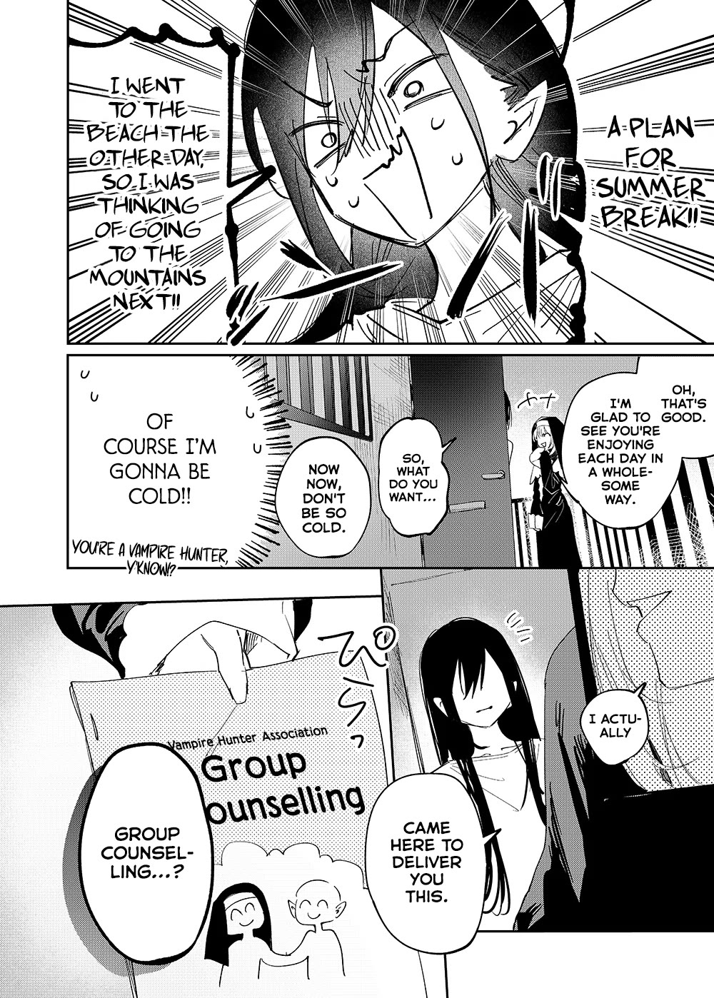 Girls x Vampire Chapter 27 page 8 - Chapter 27: Ruruna-sama (Reluctantly) Goes to Group Counselling