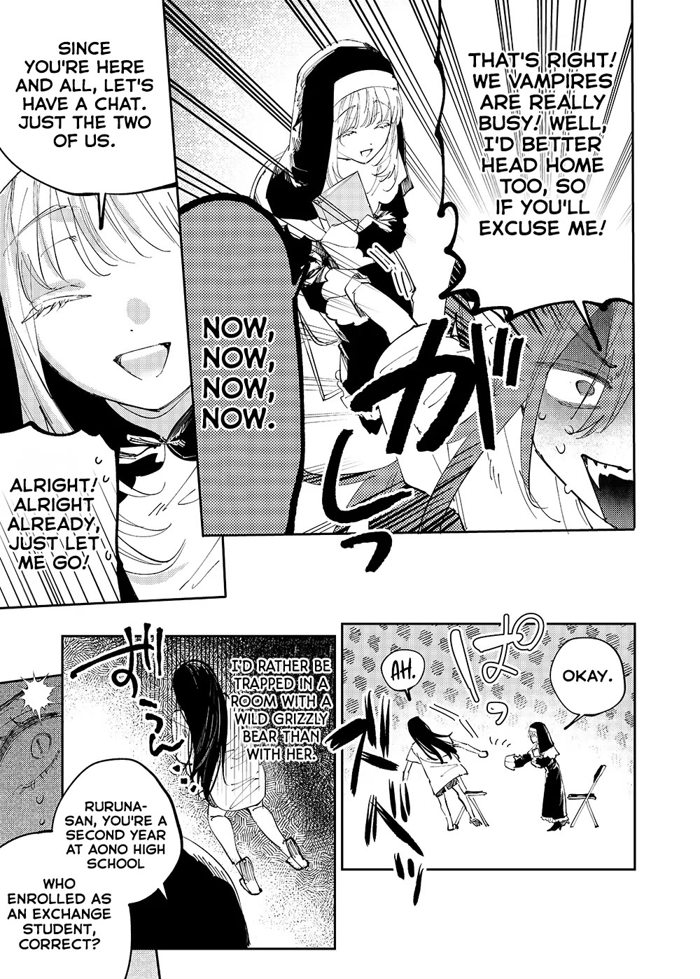 Girls x Vampire Chapter 28 page 3 - Chapter 28: Ruruna-sama Went to Group Counselling, Which Resulted In...