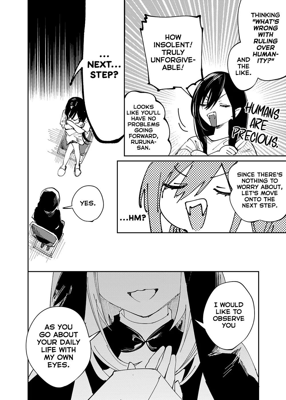 Girls x Vampire Chapter 28 page 8 - Chapter 28: Ruruna-sama Went to Group Counselling, Which Resulted In...