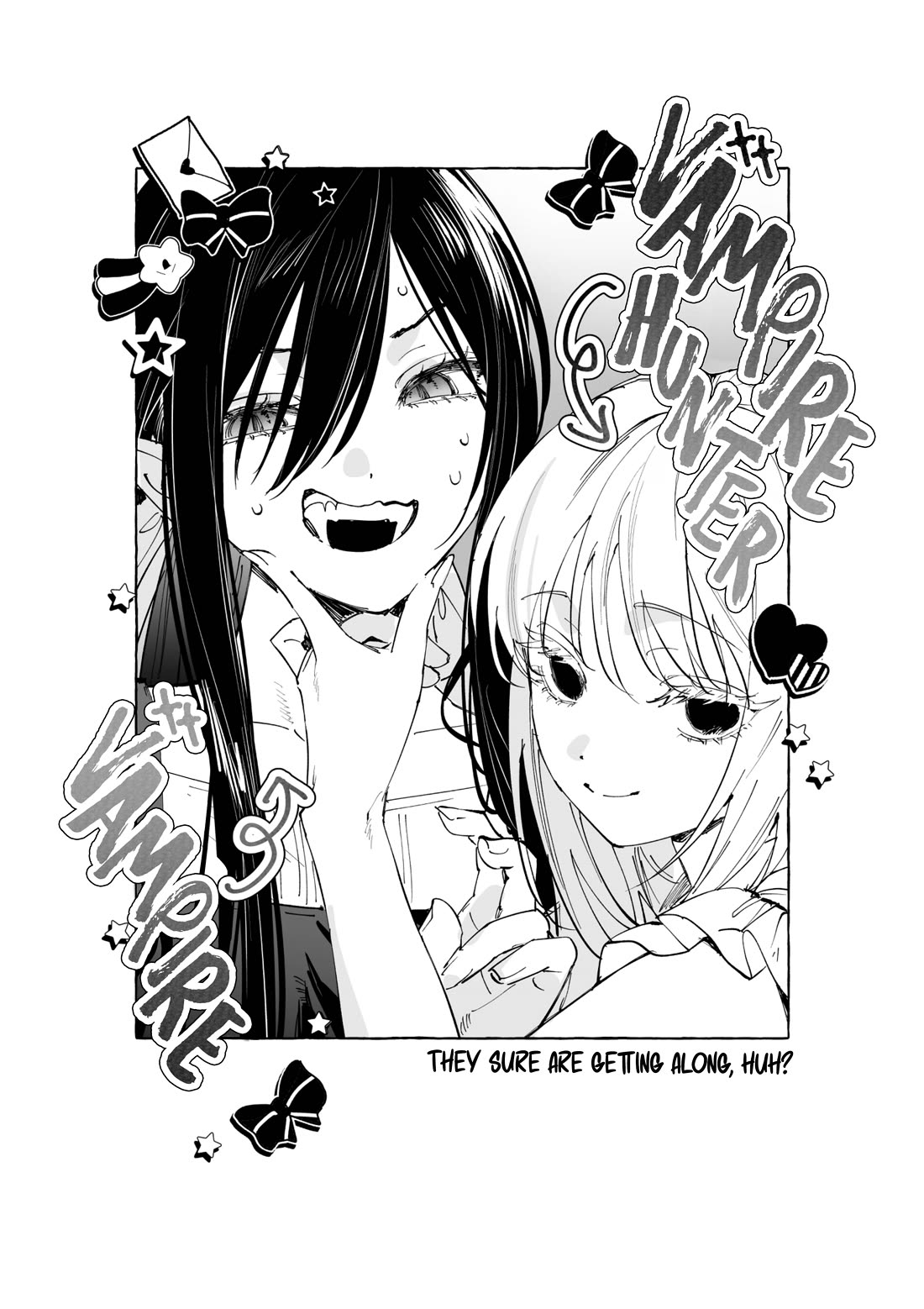 Girls x Vampire Chapter 29.5 page 1 - Chapter 29.5: Hiatus Illustration