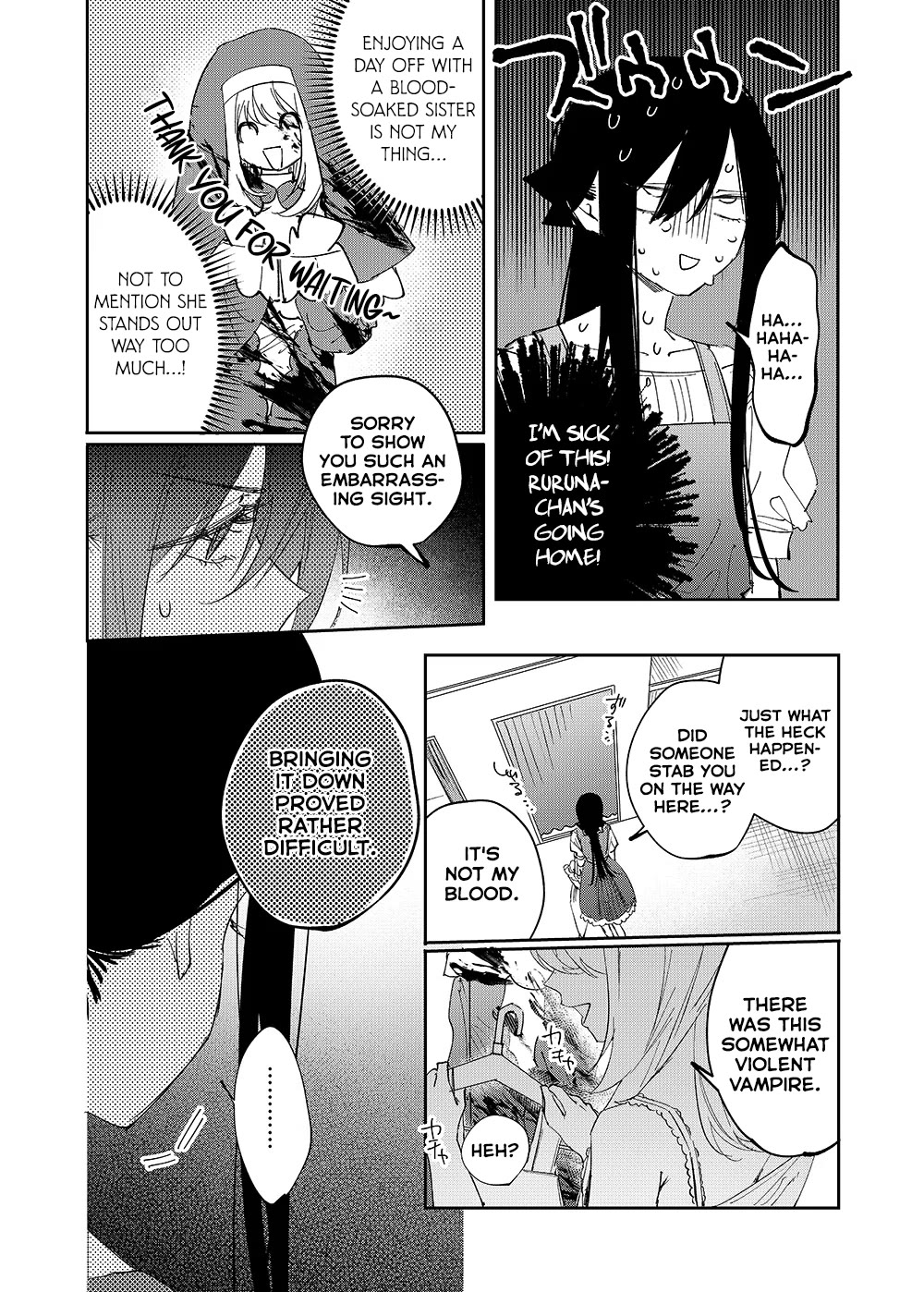 Girls x Vampire Chapter 29 page 4 - Chapter 29: Ruruna-sama Wears a Humiliating Matching Outfit