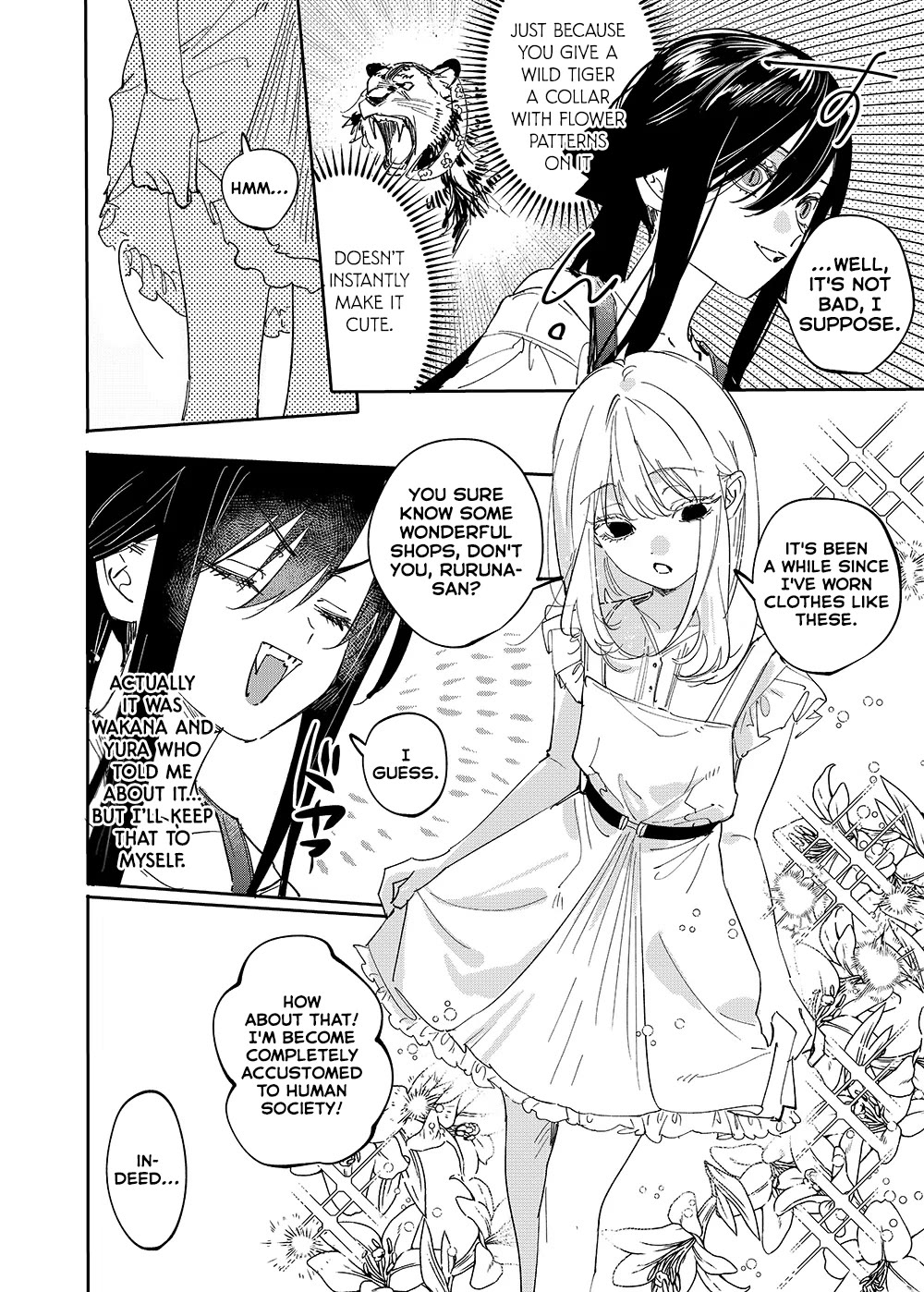 Girls x Vampire Chapter 29 page 6 - Chapter 29: Ruruna-sama Wears a Humiliating Matching Outfit