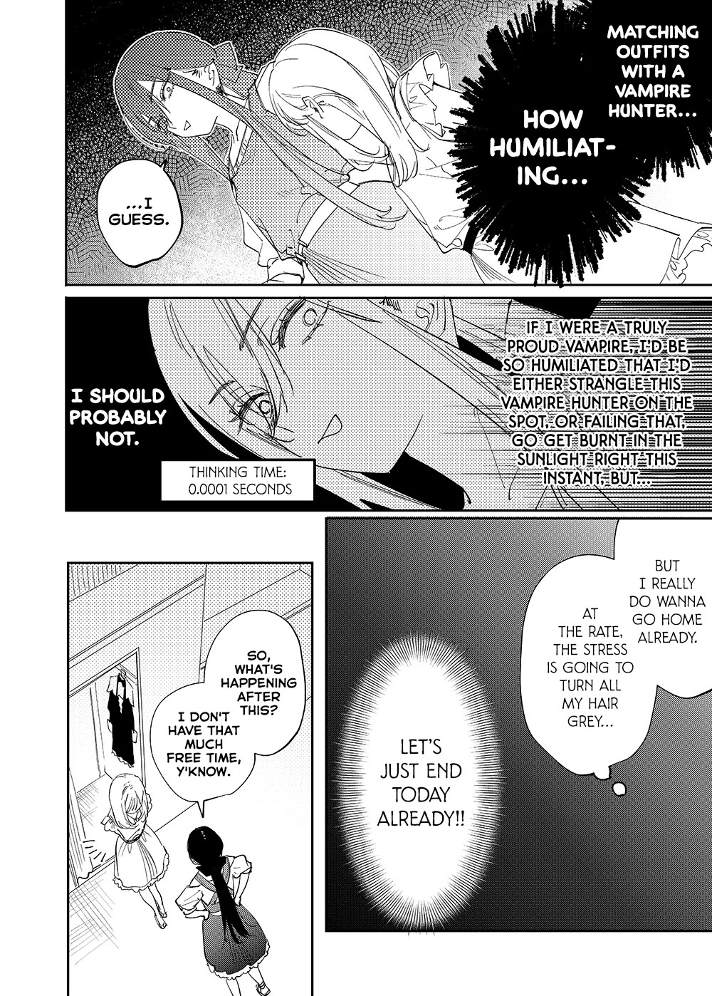 Girls x Vampire Chapter 29 page 8 - Chapter 29: Ruruna-sama Wears a Humiliating Matching Outfit