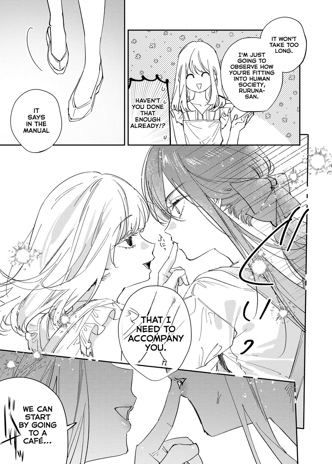 Girls x Vampire Chapter 29 page 9 - Chapter 29: Ruruna-sama Wears a Humiliating Matching Outfit