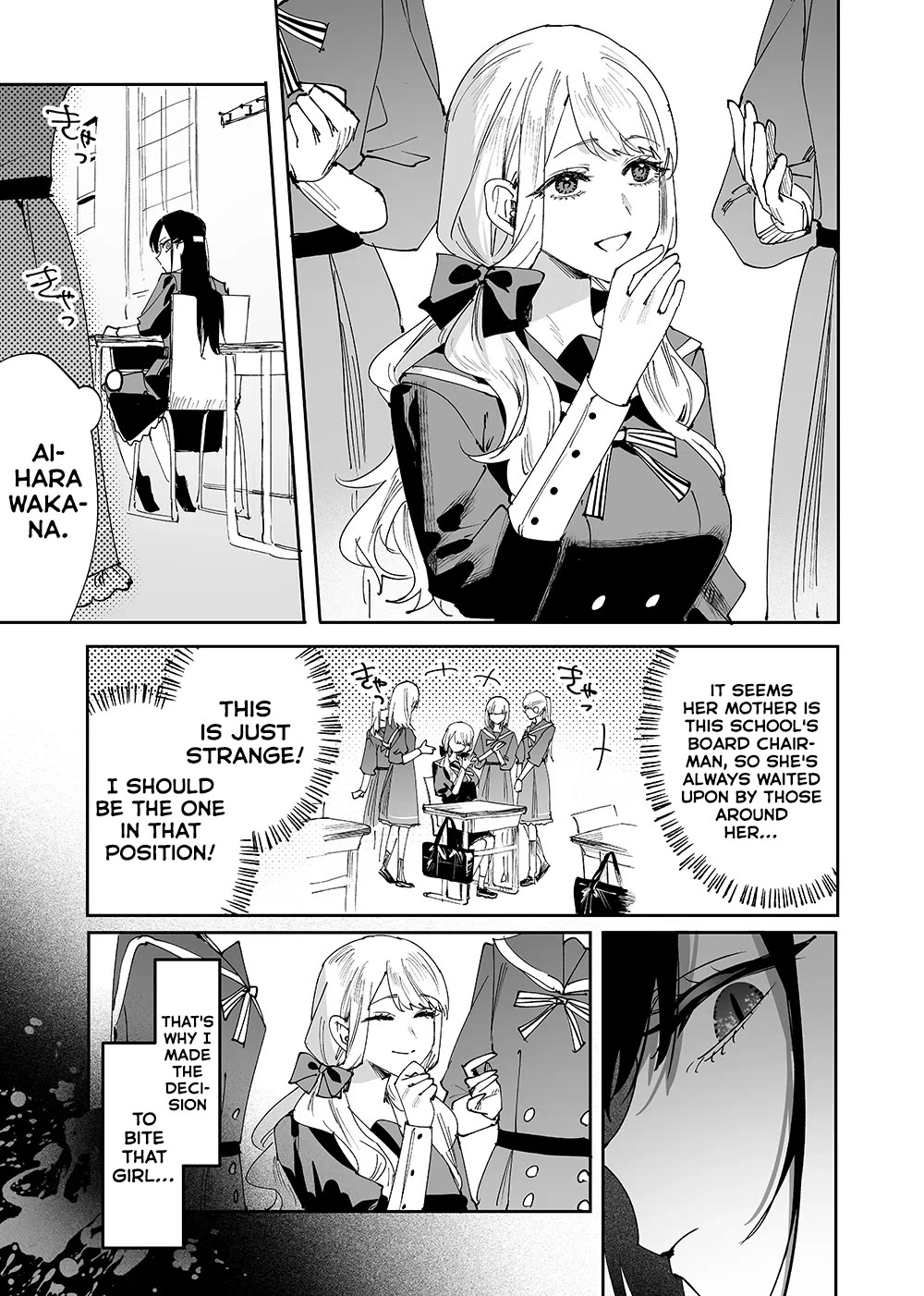 Girls x Vampire Chapter 3 page 3 - Chapter 3: Ruruna-sama Pushes Her Luck