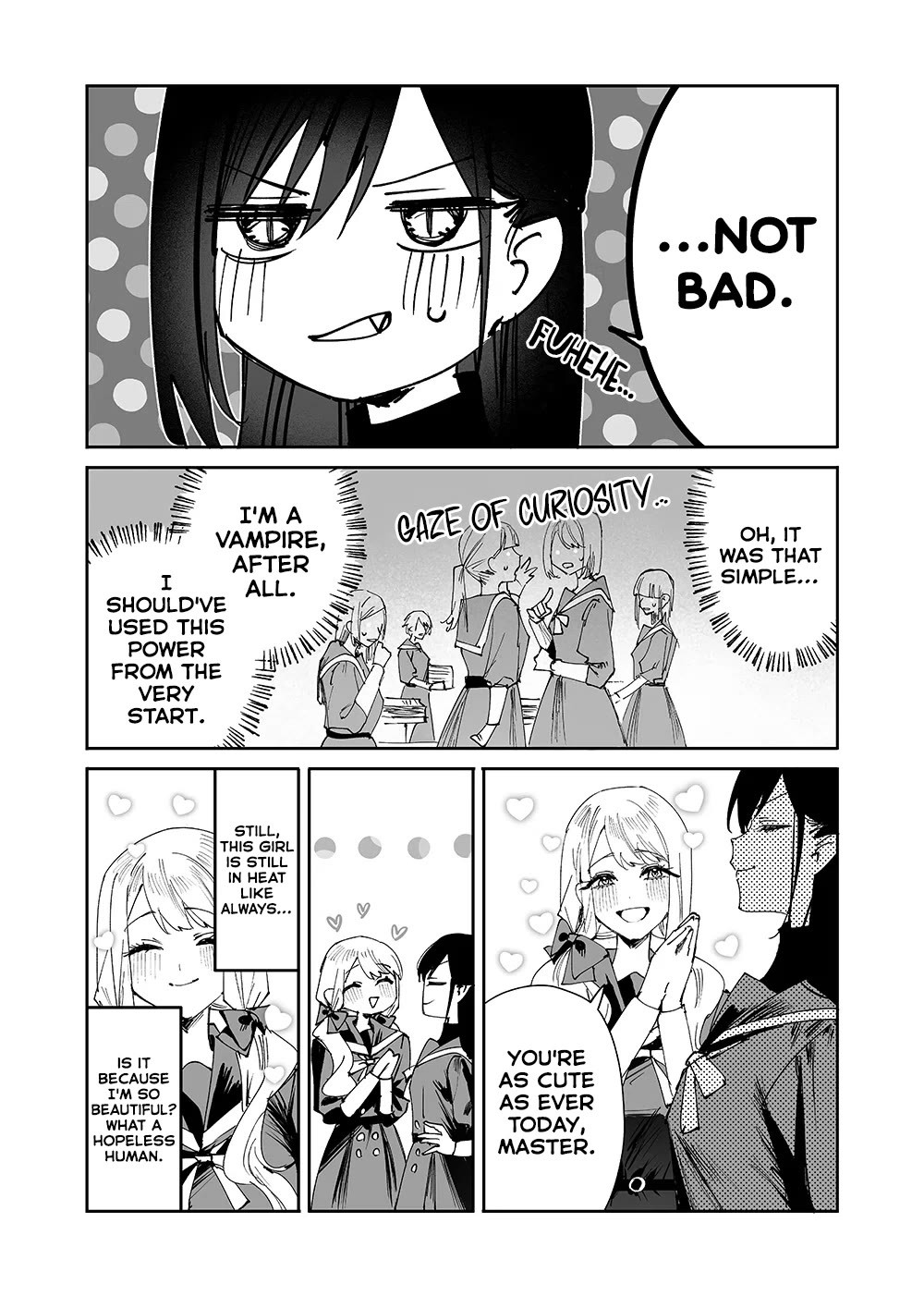 Girls x Vampire Chapter 3 page 8 - Chapter 3: Ruruna-sama Pushes Her Luck