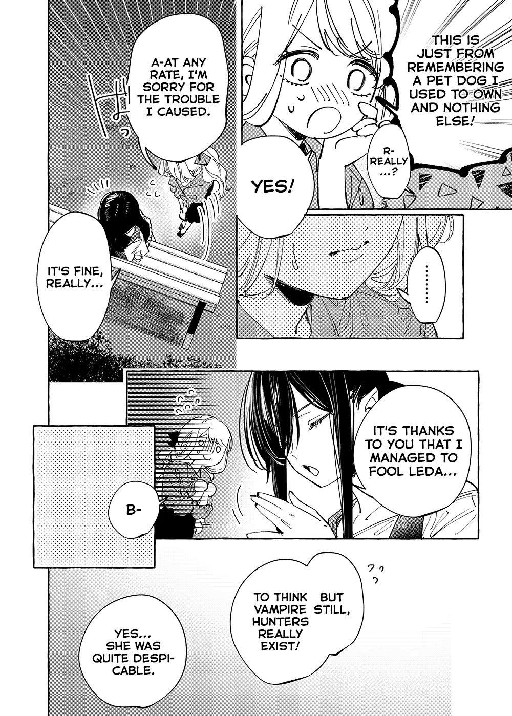 Girls x Vampire Chapter 31 page 14 - Chapter 31: Ruruna-sama is Desperately Making Excuses For Some Reason. Why!?