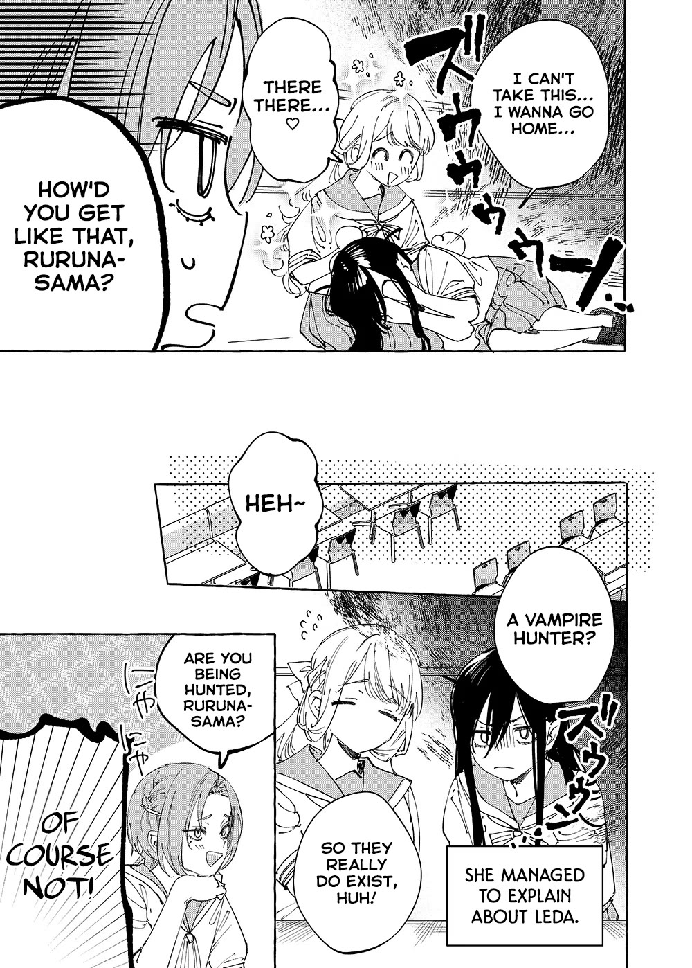 Girls x Vampire Chapter 32 page 3 - Chapter 32: Ruruna-sama is Wasting Away