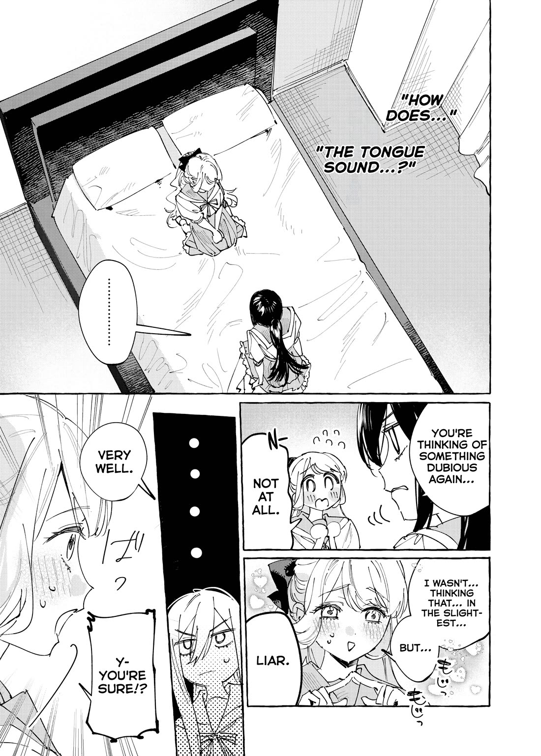 Girls x Vampire Chapter 36 page 1 - Chapter 36: Ruruna-sama Sucks Her Tongue Dry
