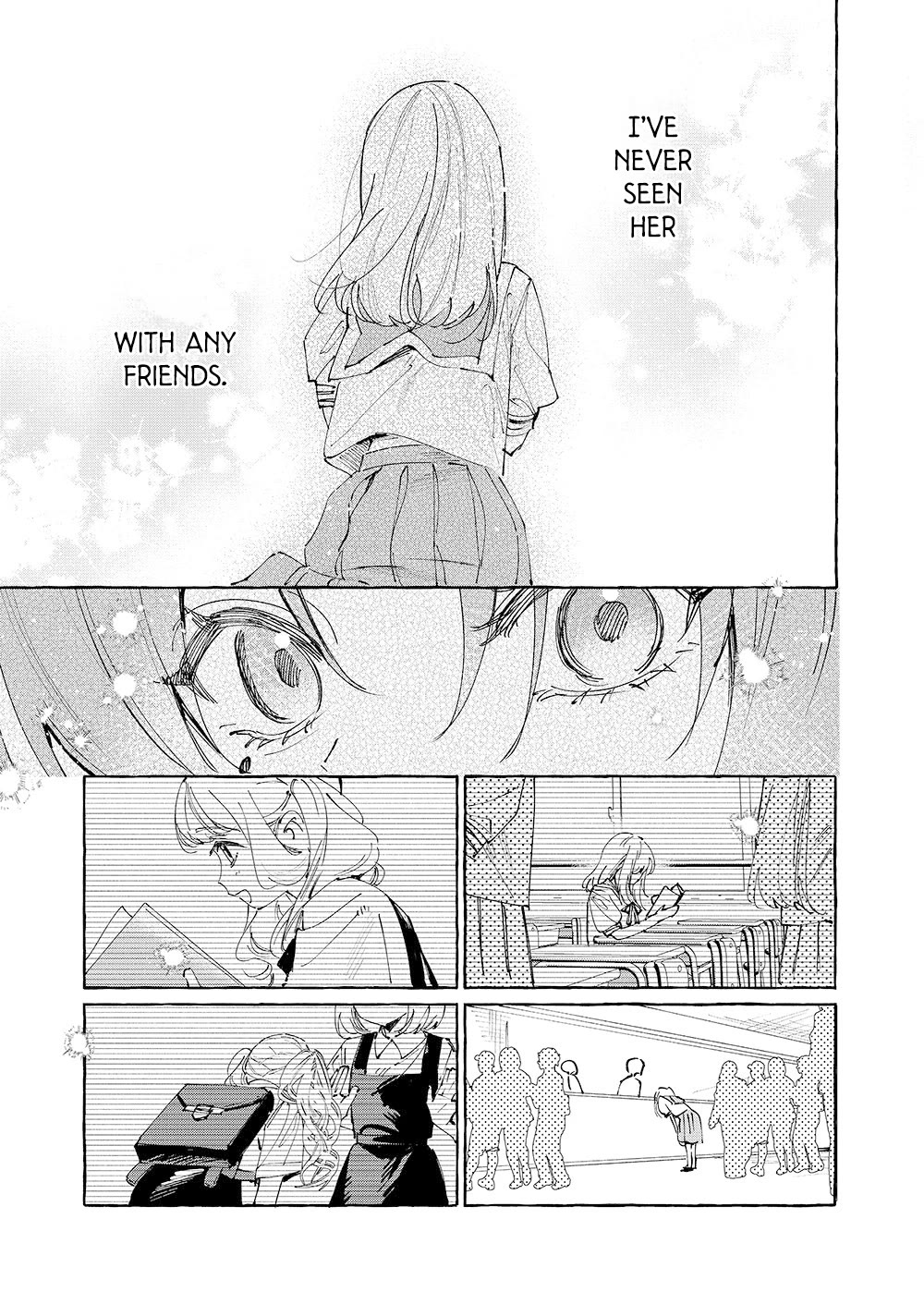 Girls x Vampire Chapter 38.5 page 3 - Chapter 38.5: Yura Observes Leda
