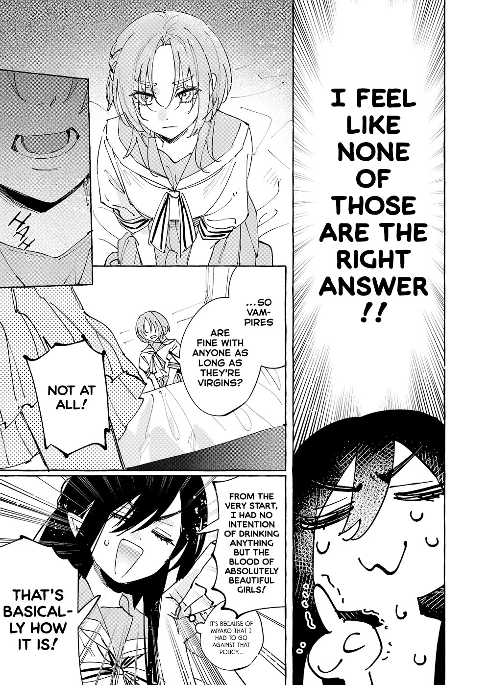 Girls x Vampire Chapter 38 page 9 - Chapter 38: Gotou Yura Doesn't Care About Ruruna-sama in the Slightest So It Doesn't Matter