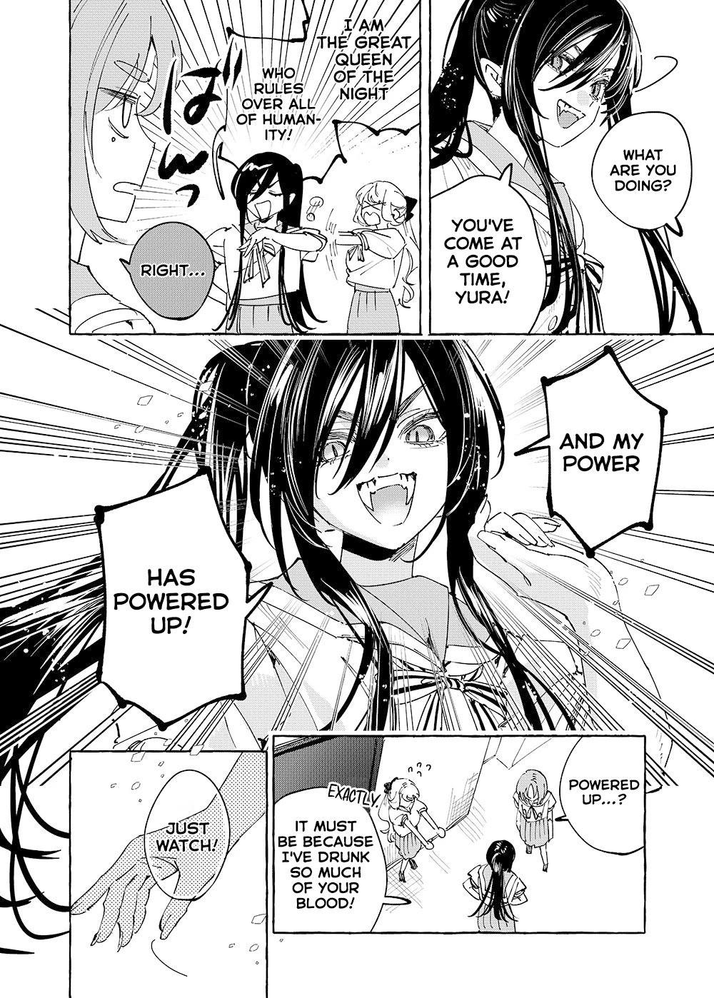 Girls x Vampire Chapter 39 page 2 - Chapter 39: Ruruna-sama Reaches Greater Heights as a Vampire