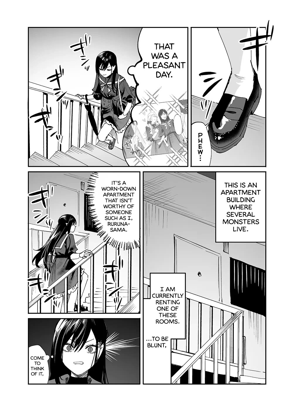 Girls x Vampire Chapter 4 page 5 - Chapter 4: Ruruna-sama Messed Up?