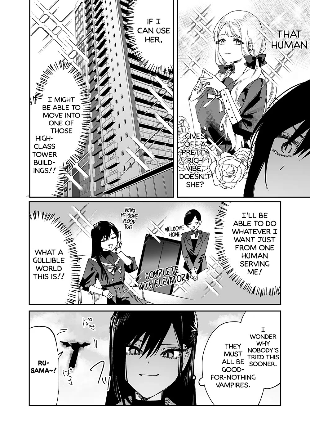 Girls x Vampire Chapter 4 page 6 - Chapter 4: Ruruna-sama Messed Up?
