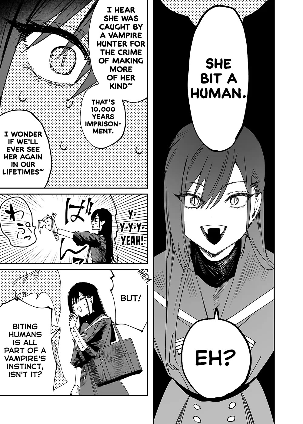 Girls x Vampire Chapter 4 page 9 - Chapter 4: Ruruna-sama Messed Up?