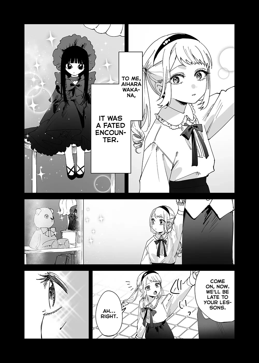 Girls x Vampire Chapter 6 page 1 - Chapter 6: Aihara Wakana Learns of Love