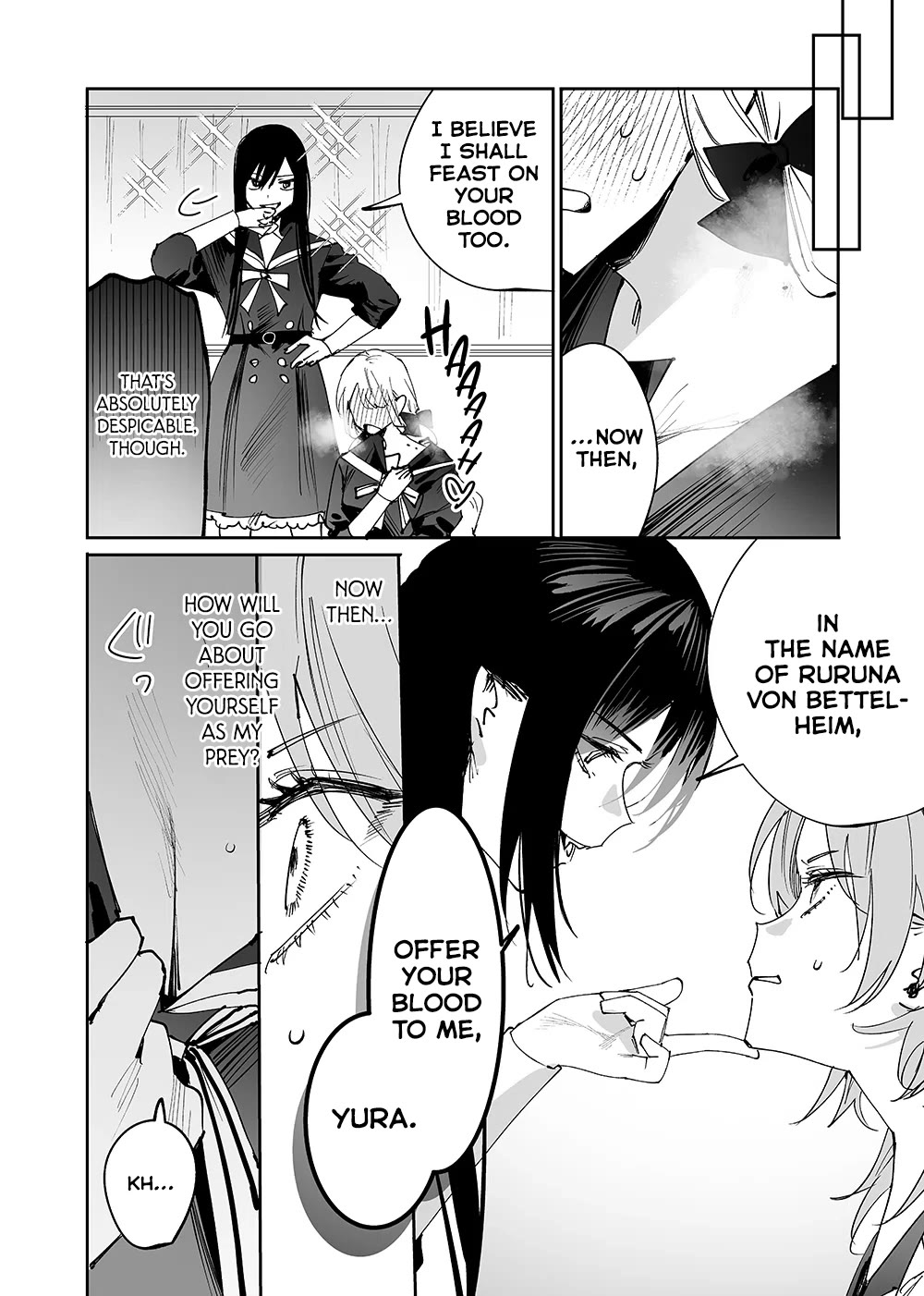 Girls x Vampire Chapter 9 page 6 - Chapter 9: Ruruna-sama and the Second Kin